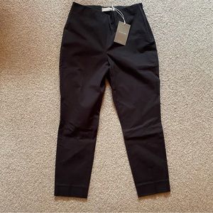 Everlane curvy side-zip stretch cotton pants